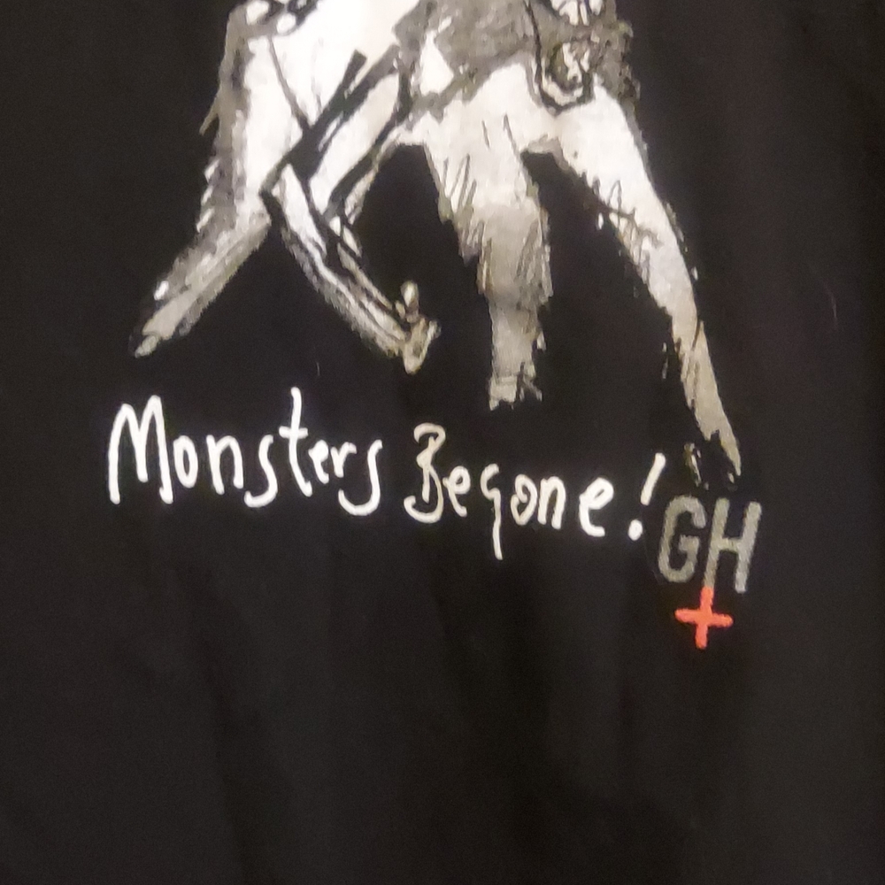 Black Graphic Men's Shirt